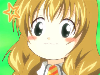 Girl long blonde hair star - a pastel free wallpaper for desktop