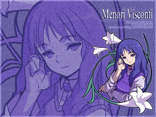 Ayako rokkaku girl longhair purple - mingei free wallpaper for desktop