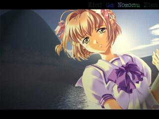 Anime girl bow purple dress - a purple dress free wallpaper