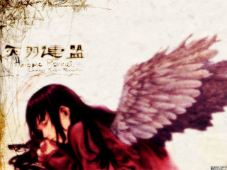 Angel wings red shirt tree - wing free wallpaper