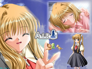 Girl blonde hair bird school - her hand and a bird free wallpaper for desktop
