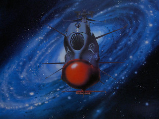 Galaxy spaceship redball astronaut fireworks - david free wallpaper