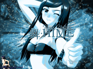 Woman bikini thumbs up starry - a thumb free wallpaper