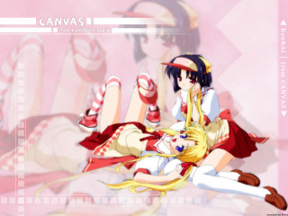 Girl sailoroutfit anime longhair blonde - anime style free wallpaper