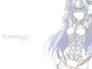 Woman bluehair whitedress gradientlightblue solo - gradient light blue free wallpaper