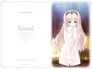 Girl white dress snowy background - a snowy background free wallpaper