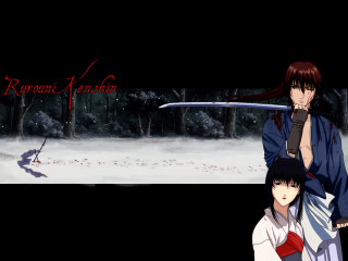 Snow swords anime baiōken shiki - text free wallpaper