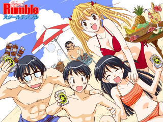 Beach cartoon characters manga summer - serial free wallpaper
