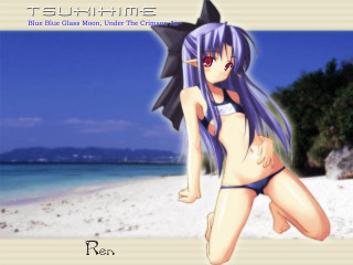 Girl bikini beach blue sky - a black umbrella free wallpaper for desktop