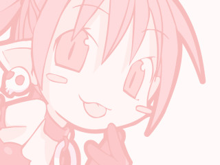 Pink hair skull lineart yandere - lineart free wallpaper