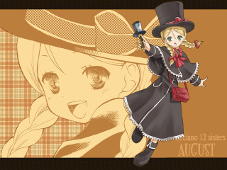 Alice hat cellphone blonde braid - plaid free wallpaper for desktop