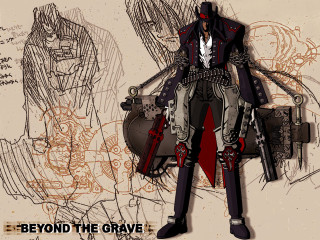 Gothic suit man with gun - bloodborne free wallpaper