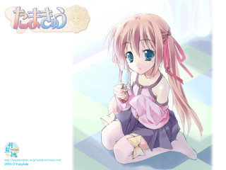Girl kyoto anim pink bow - a knife free wallpaper
