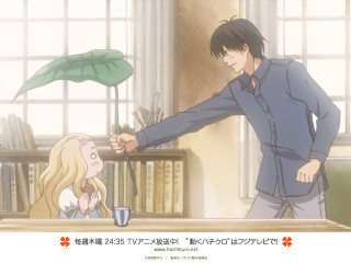 Man woman flower room bookcase - free gaming wallpaper