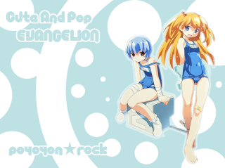 Anime girls bench bubbles captions - a bench free wallpaper