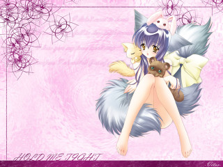 Girl stuffed animal anime fox - stuffed free wallpaper for desktop