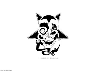 Skull star demon grotesque altichiero - the back of it free wallpaper