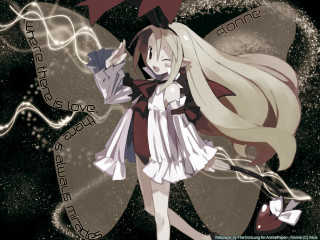 Long white haired girl starry - a star free wallpaper