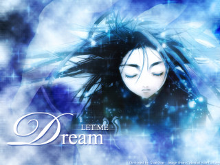 Dream blue background anime fantasy - dreamlike free wallpaper