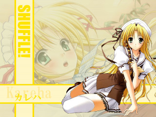 Anime girl blonde hair school 3 - long blonde hair free wallpaper