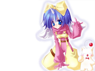 Cartoon cat manga anime alice - a pink hat free wallpaper