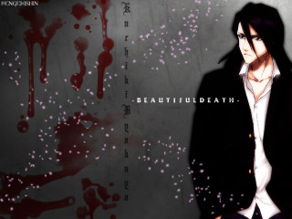 Man blackhair white shirt blood - blood splatter free wallpaper