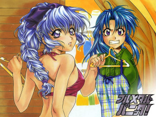 Anime couple mirror clock bluehair - a mirror free wallpaper