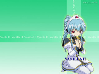 Vanilah anime bluehair whitedress greenbackground - aramenta dianthe vail free wallpaper for desktop