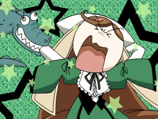 Green star dragon christmas forest - a green dragon free wallpaper