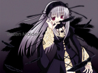 White hair black dress umbrella - a black umbrella free wallpaper