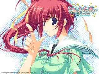 Girl pinkhair greenshirt hand face - a green shirt free wallpaper