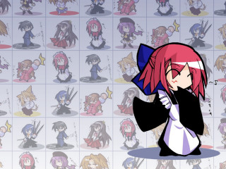 Cartoon expressions background animals maid - other character free wallpaper