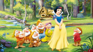 Snow white seven dwarfs forest 3 - the forest free wallpaper