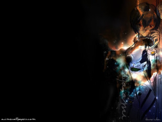Woman black dress colorful background 2 - mass effect free wallpaper for desktop