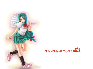 Girl green dress bow kikukawa - a stick free wallpaper for desktop