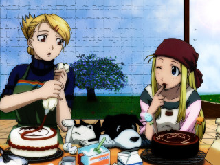 Couple dogs cake pastel cel - cel free wallpaper for desktop