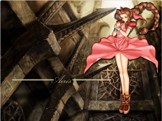 Girl red dress heroine bravely - inspired free wallpaper for desktop