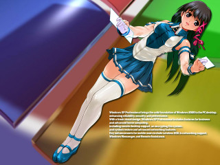 Girl schooluniform cellphone colorful background - purism free wallpaper