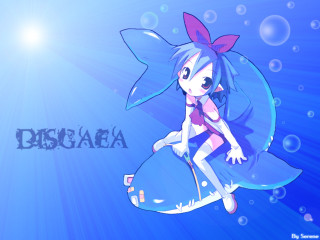 Girl surfboard ocean bubbles anime - a name free wallpaper for desktop