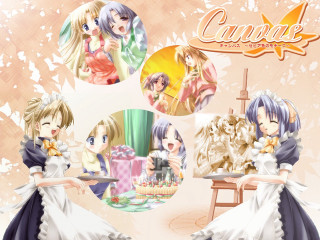 Anime couple cake display maid - a cake free wallpaper for desktop