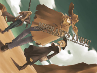 Man suit tie sword woman - a cape free wallpaper