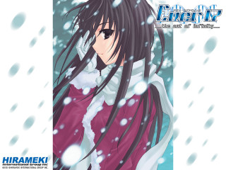 Eizan kikukawa anime snow christmas - shirt free wallpaper for desktop