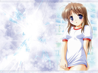 Alice prin blue eyes gym - a white star free wallpaper