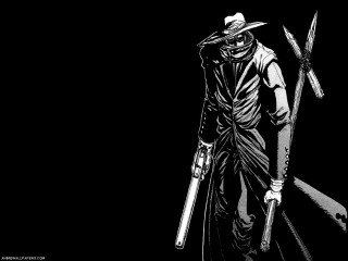 Man hat skis knife black - noir free wallpaper