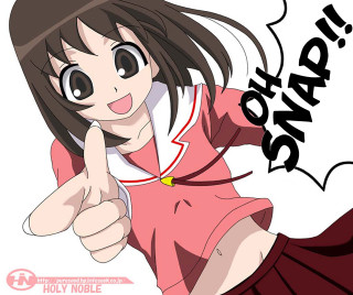 Girl pink shirt smiling pointing - a pink shirt free wallpaper