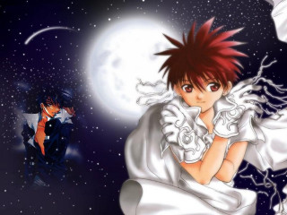 Moon stars bed manga neo - a bed in front free wallpaper