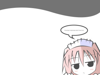 Alice maid anime speech bubble - remodernism free wallpaper for desktop