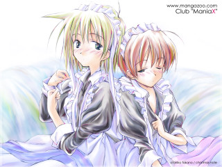 Anime siblings twins maid blonde - outfit free wallpaper