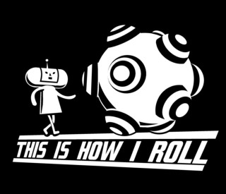 Black white person ball head - a ball free wallpaper