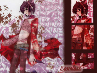 Girl red dress window snowflakes - eamon everall free wallpaper